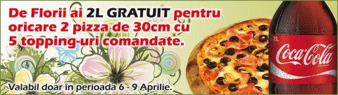 Jerry's Pizza - Promotie Florii